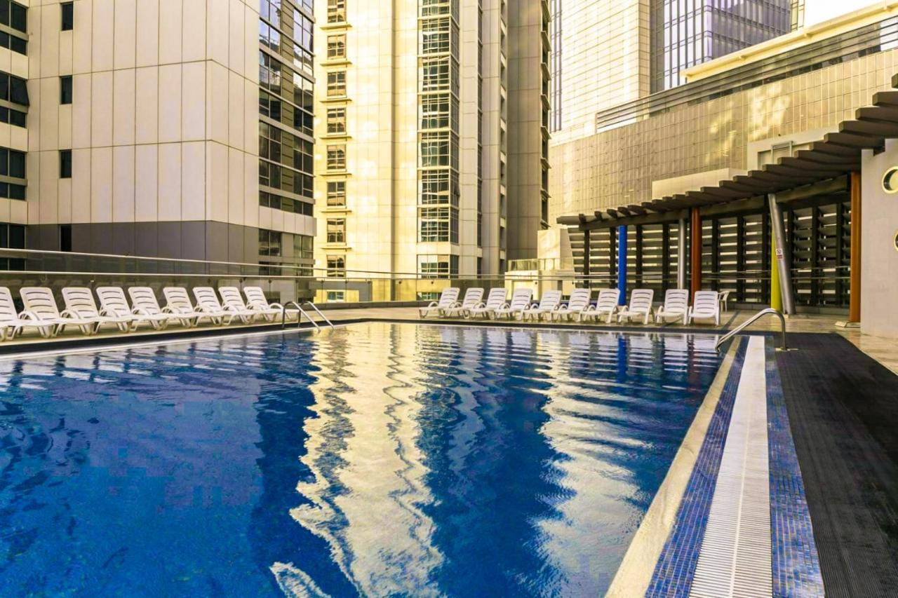 Higuests - Roomy Apt With Infinity Pool Close To Burj Khalifa Dubai Exterior foto