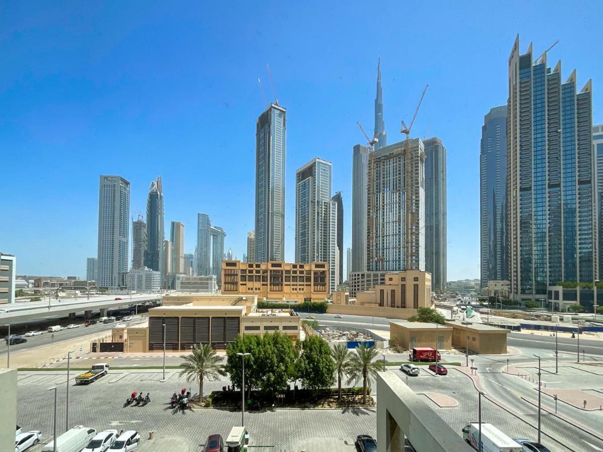 Higuests - Roomy Apt With Infinity Pool Close To Burj Khalifa Dubai Exterior foto